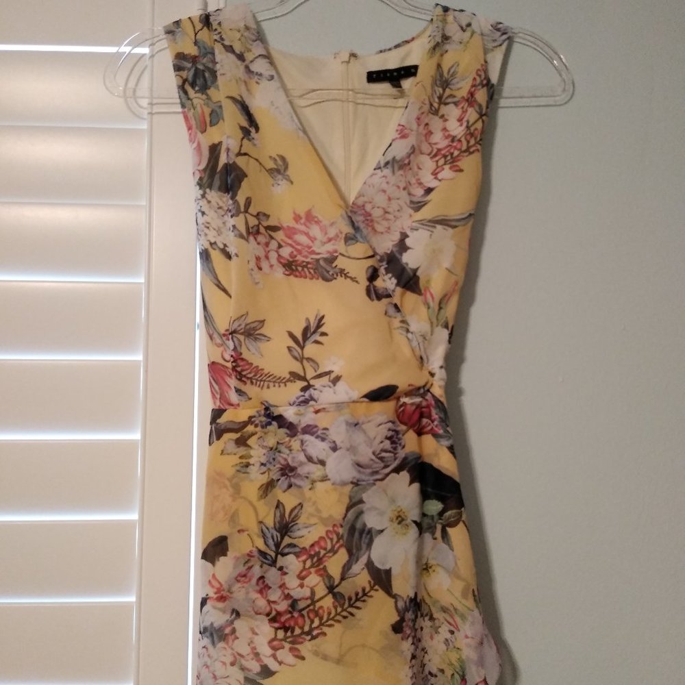 Elegant floral dress